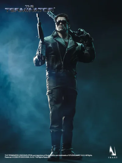 figura terminator t-800 inart