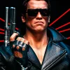 figura terminator t-800 inart poster pelicula