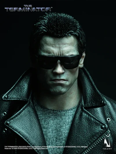 figura terminator t-800 inart