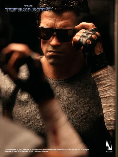 figura terminator t-800 inart