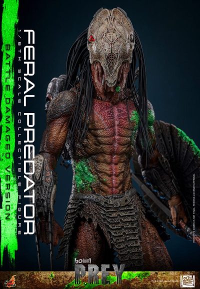 Prey Action Figure 1/6 Feral Predator (Battle Damaged Version) 37 cm