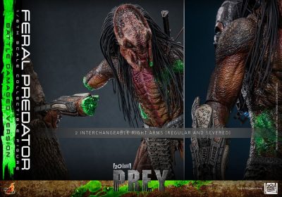 Prey Action Figure 1/6 Feral Predator (Battle Damaged Version) 37 cm