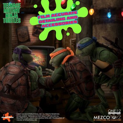 Teenage Mutant Ninja Turtles Figures box set 1/12 Teenage Mutant Ninja Turtles (1990 Movie) 15 cm