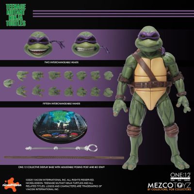 Teenage Mutant Ninja Turtles Figures box set 1/12 Teenage Mutant Ninja Turtles (1990 Movie) 15 cm