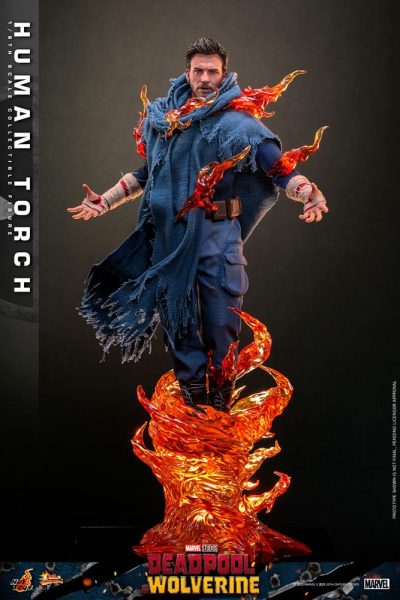 antorcha humana deadpool lobezno hot toys