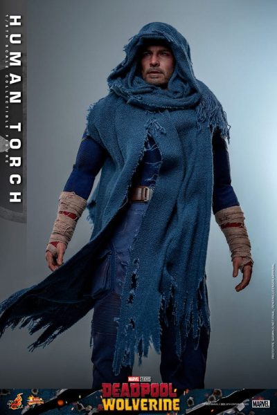 antorcha humana con la capucha deadpool lobezno hot toys
