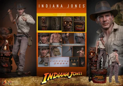 figura indiana jones deluxe hot toys todos los accesorios