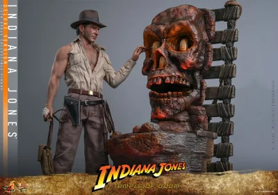 figura indiana jones deluxe hot toys con kalima