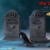 figura the crow deluxe gold eric draven kaustic plastik lapidas