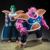 Set 2 figuras S.H. Figuarts Dodoria & Zarbon Bardock the Father of Goku Dragon Ball Z 16cm