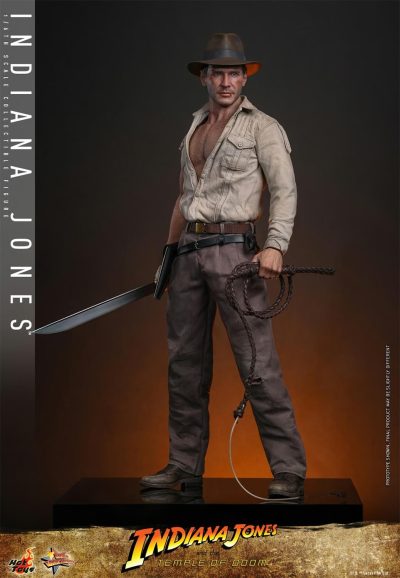 figura indiana jones templo maldito hot toys