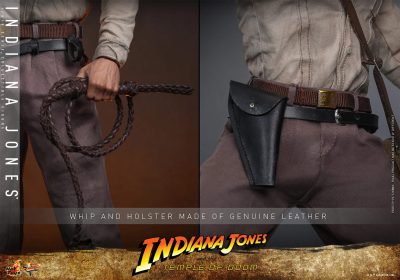 indiana jones templo maldito hot toys detalle armas