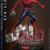 spiderman battle damage hot toys