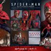 spiderman battle damage hot toys accesorios