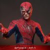 spiderman battle damage hot toys plano medio