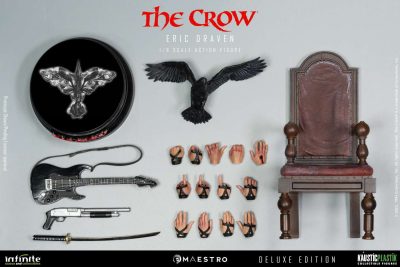 the crow deluxe kaustik plastik figura accesorios
