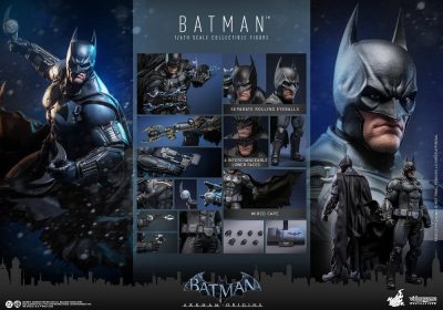 Batman Arkham Origins Videogame Masterpiece Action Figure 1/6 Batman 33 cm