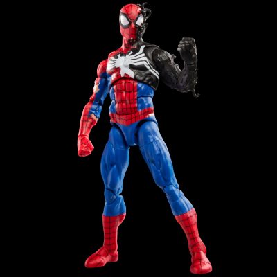 SPIDER-MAN ALIEN COSTUME FIGURA 15 CM SECRET WARS MARVEL LEGENDS SERIES