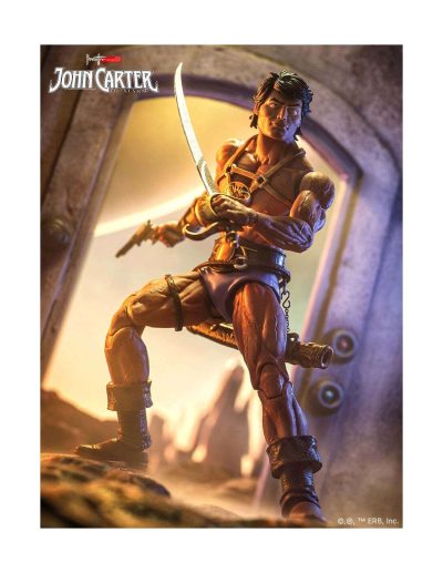 JOHN CARTER OF MARS FIGURA 17 CM FRAZETTA ICON COLLECTIBLES 1/12 SCALE