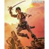 JOHN CARTER OF MARS FIGURA 17 CM FRAZETTA ICON COLLECTIBLES 1/12 SCALE