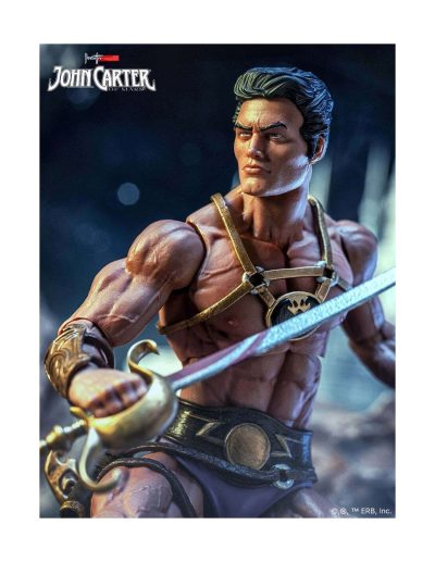 JOHN CARTER OF MARS FIGURA 17 CM FRAZETTA ICON COLLECTIBLES 1/12 SCALE