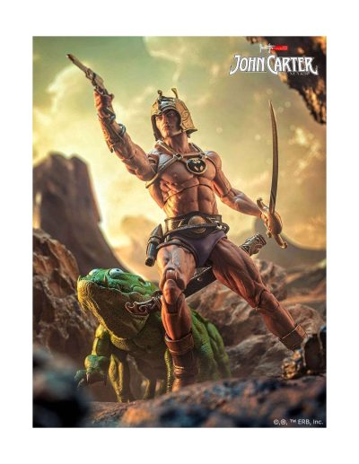 JOHN CARTER OF MARS FIGURA 17 CM FRAZETTA ICON COLLECTIBLES 1/12 SCALE
