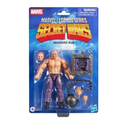 ABSORBING MAN FIGURA 15 CM SECRET WARS MARVEL LEGENDS SERIES