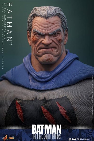 Batman: The Dark Knight Returns Comic Masterpiece Action Figure 1/6 Batman (Battle Damaged Version) 32 cm