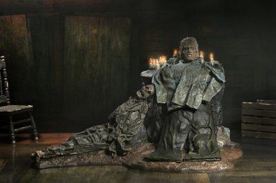 Friday the 13th: The Game Diorama Trenchcoat with Spikes Inferno Room Deluxe Set