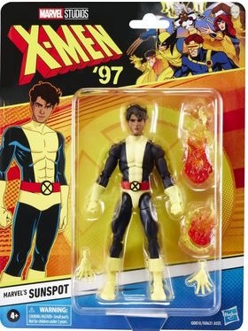 SUNSPOT FIGURA 15 CM X-MEN 97 MARVEL LEGENDS SERIES