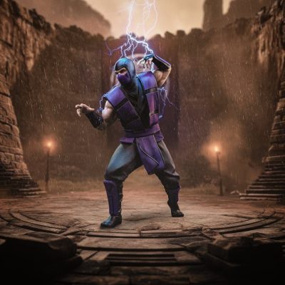 Mortal Kombat Art Scale Statue 1/10 Rain heo exclusive 21 cm