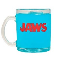 JAWS TAZA TRANSPARENTE TIBURON