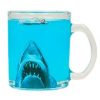 JAWS TAZA TRANSPARENTE TIBURON