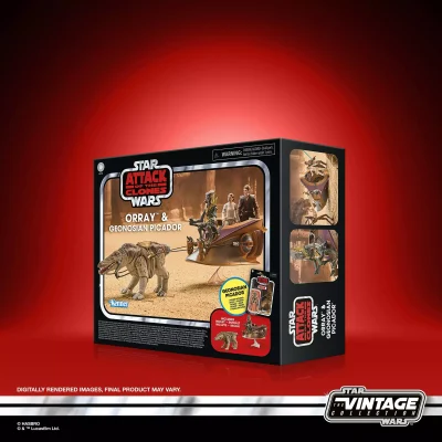 ORRAY & PICADOR GEONOSIANO PACK 2 FIGURAS 9,5 CM STAR: WARS ATTACK OF THE CLONES THE VINTAGE COLLECTION