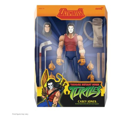 Pack 4 Figuras TMNT Ultimates Wave 13 (Casey Jones, Foot Ninja, Shredder y Splinter) Super 7