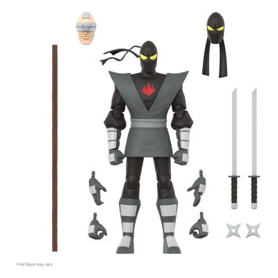 Pack 4 Figuras TMNT Ultimates Wave 13 (Casey Jones, Foot Ninja, Shredder y Splinter) Super 7
