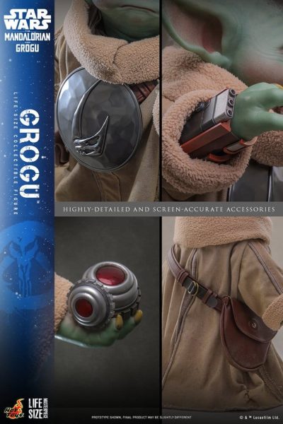 Star Wars: The Mandalorian & Grogu Life-Size Figure Grogu 38 cm