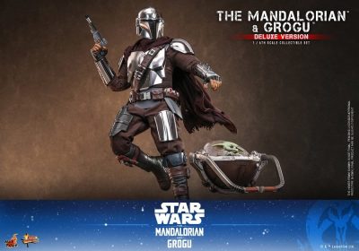 Star Wars: The Mandalorian & Grogu Movie Masterpiece Action Figure 1/6 The Mandalorian and Grogu (Deluxe Version) 31 cm