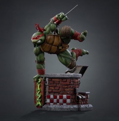 Raphael Unleashed. Art Scale 1/10. Teenage Mutant Ninja Turtles. Iron Studios