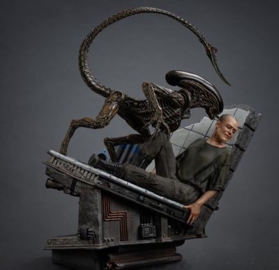 Ripley and Dog Alien. Art Scale 1/10. Alien