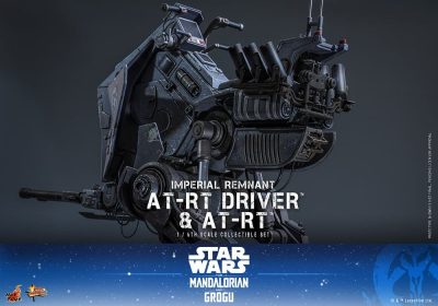 Set Imperial Remnant AT-RT Driver y Vehículo AT-RT Escala 1/6 The Mandalorian y Grogu Star Wars Hot Toys