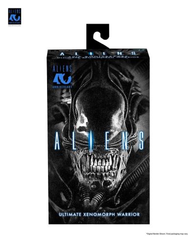 Aliens Ultimate Figura Warrior (1986) Xenomorph Black (40th Anniversary) 23 cm