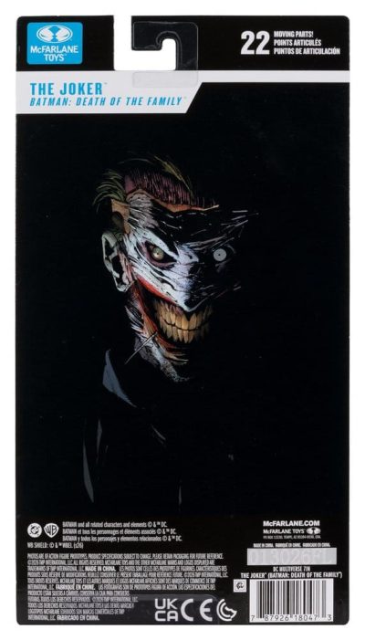 DC Multiverse Action Figure The Joker (Death of the Family) 18 cm