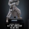 Star Wars: The Mandalorian & Grogu Movie Masterpiece Action Figure 1/6 Imperial Remnant AT-RT Driver 30 cm