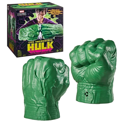 HULK PUÑOS ELECTRONICOS RÉPLICA 30,5 CM THE INCREDIBLE HULK MARVEL LEGENDS SERIES