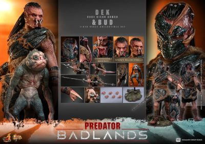 Predator: Badlands Movie Masterpiece Action Figures 2-Pack 1/6 Dek (Bone Bison Armor) and Bud 31 cm Predator: Badlands Movie Masterpiece Action Figures 2-Pack 1/6 Dek (Bone Bison Armor) and Bud 31 cm