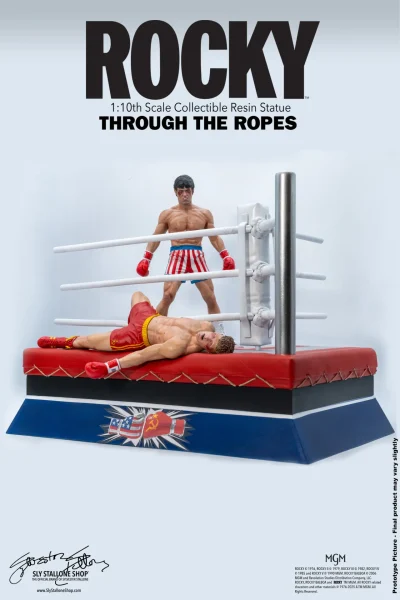 Estatua Rocky Over Drago  Sly Stallone Shop