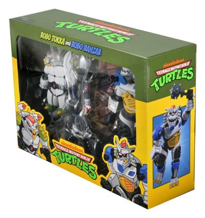 Teenage Mutant Ninja Turtles (1987 Cartoon) 2-Pack Action Figures Robo Tokka and Rahzar 18 cm