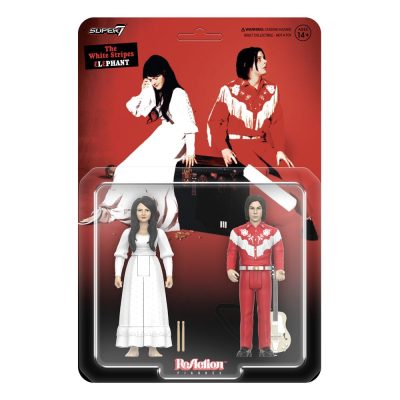 The White Stripes ReAction Action Figures 2-Pack Wave 02 The White Stripes (Elephant) 10 cm
