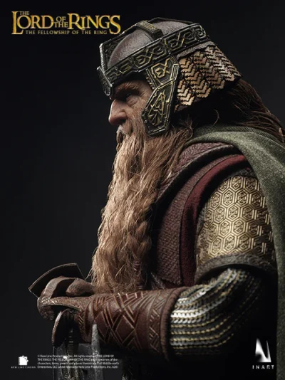 figura gimli inart el senor de los anillos de perfil